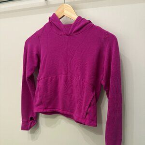 Athleta Hoodie Sweatshirt | Size M 8-10 Girls | Fuscia
